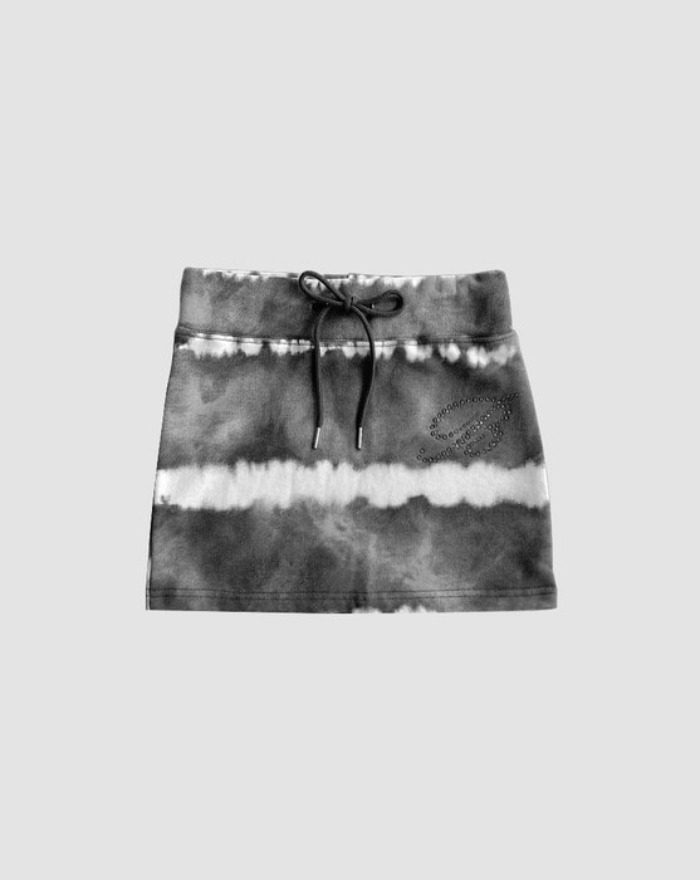Vintage low-rise training mini skirt