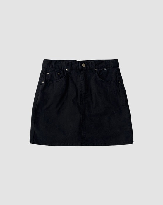Casual cotton mini skirt shorts